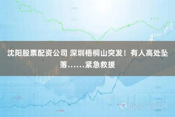 沈阳股票配资公司 深圳梧桐山突发!有人高处坠落……紧急救援